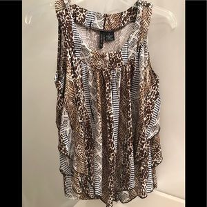 Ruffled dressy top